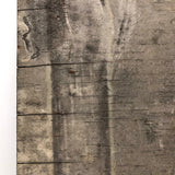 $895 Section Black on White Old Painted Wooden Sign