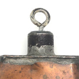 Cool Welded Copper Hand-Shaped Folk Art Flask/Sculpture