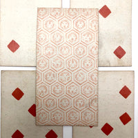 Nine Diamonds, Antique Playing Cards, Presumed Belgian, Late 18th C.