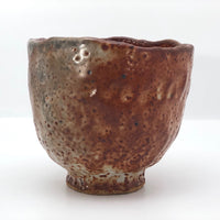 Hand-formed Shino Glazed Tea Bowl or Chawan