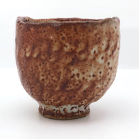 Hand-formed Shino Glazed Tea Bowl or Chawan