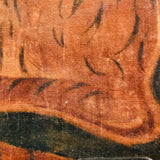 Marvelous Large Early Tiger in Landscape Theorem Painting