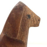 Elegant, Soulful, Hand-carved Dog