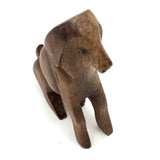 Elegant, Soulful, Hand-carved Dog