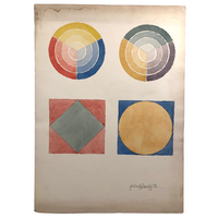 Jessie Graham Smith's Watercolor Color Studies (Lot of Three)