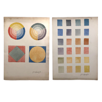 Jessie Graham Smith's Watercolor Color Studies (Lot of Three)