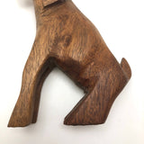 Elegant, Soulful, Hand-carved Dog