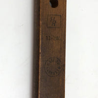 Long Rectangular German Horsehair Brush with Wooden Handle