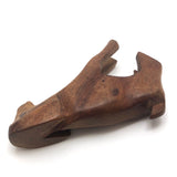 Elegant, Soulful, Hand-carved Dog