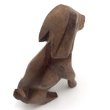 Elegant, Soulful, Hand-carved Dog