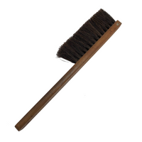 Long Rectangular German Horsehair Brush with Wooden Handle