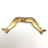 2 Inch Brass Ladies Legs Calipers