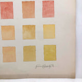 Jessie Graham Smith's Watercolor Color Studies (Lot of Three)