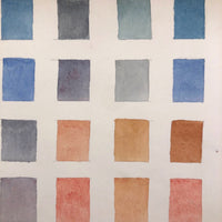 Jessie Graham Smith's Watercolor Color Studies (Lot of Three)