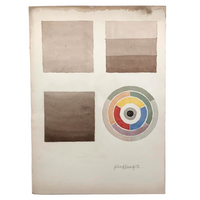 Jessie Graham Smith's Watercolor Color Studies (Lot of Three)