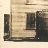Old Wooden House, Hagerstown MD 1911 Real Photo Postcard
