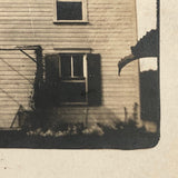 Old Wooden House, Hagerstown MD 1911 Real Photo Postcard