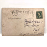 Old Wooden House, Hagerstown MD 1911 Real Photo Postcard