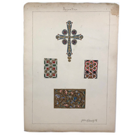 Lot of Jessie Graham Smith's Ornament Studies (More in Photos)