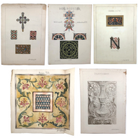 Lot of Jessie Graham Smith's Ornament Studies (More in Photos)