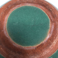 Matte Green Arts and Crafts Bowl, Presumed Zanesville