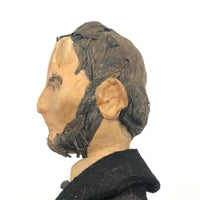 Folk Art Abe Lincoln Doll with Very Long Fingers!
