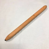 Pink and Black Painted Long Wooden Snake!