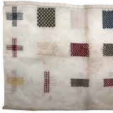 Wonderfully Colorful and Varied C. 1900 Dutch Darning Sampler