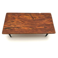SOLD (BH) Charming Old Handmade Grain Painted Miniature Table