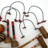 Early 20th Century Table Croquet Set