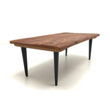 SOLD (BH) Charming Old Handmade Grain Painted Miniature Table