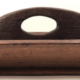 Beautiful Antique Dark Wood Utensil Tray