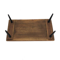 SOLD (BH) Charming Old Handmade Grain Painted Miniature Table