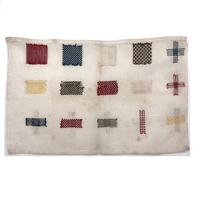 Wonderfully Colorful and Varied C. 1900 Dutch Darning Sampler