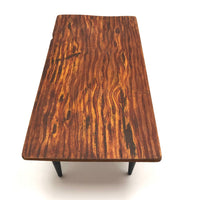 SOLD (BH) Charming Old Handmade Grain Painted Miniature Table