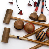 Early 20th Century Table Croquet Set