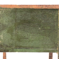 Old Handmade Cigar Box Wood Miniature Desk