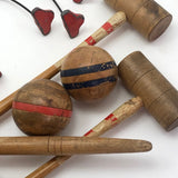 Early 20th Century Table Croquet Set