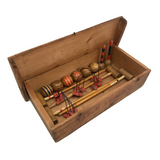 Early 20th Century Table Croquet Set