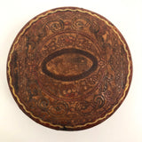 Embossed Leather Trinket Box