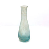 Luminous Ancient Roman Pale Blue Glass Bottle (Unguentarium)