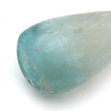 Luminous Ancient Roman Pale Blue Glass Bottle (Unguentarium)