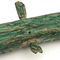 Marvelous Carved Folk Art Crocodile