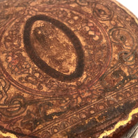 Embossed Leather Trinket Box