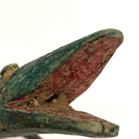 Marvelous Carved Folk Art Crocodile