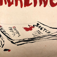 No Smoking, Powder Magazines, Hand-painted Poster