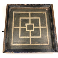 c. 1810 Georgian Double Sided Game Board in Dovetail Box