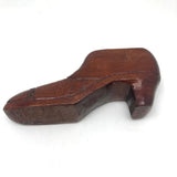 Sweet Old Carved Folk Art Shoe