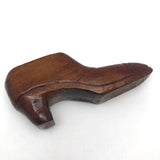 Sweet Old Carved Folk Art Shoe