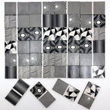 Fantastic DLM Op Art Design Dominoes